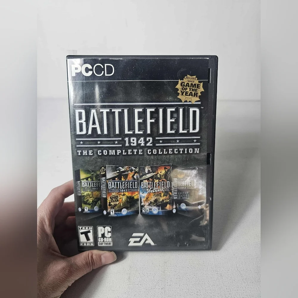 Battlefield 1942 The Complete Collection PC CD-ROM 8-Disc Set Manual Complete